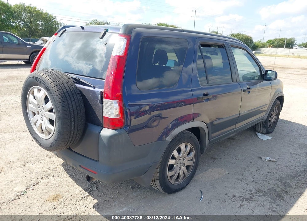2006 HONDA CR-V EX VIN: JHLRD688X6C014653