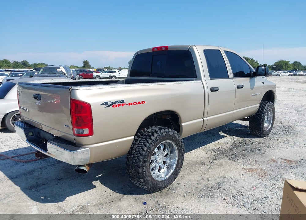 2004 DODGE RAM 1500 SLT/LARAMIE VIN: 1D7HU18D24J186036