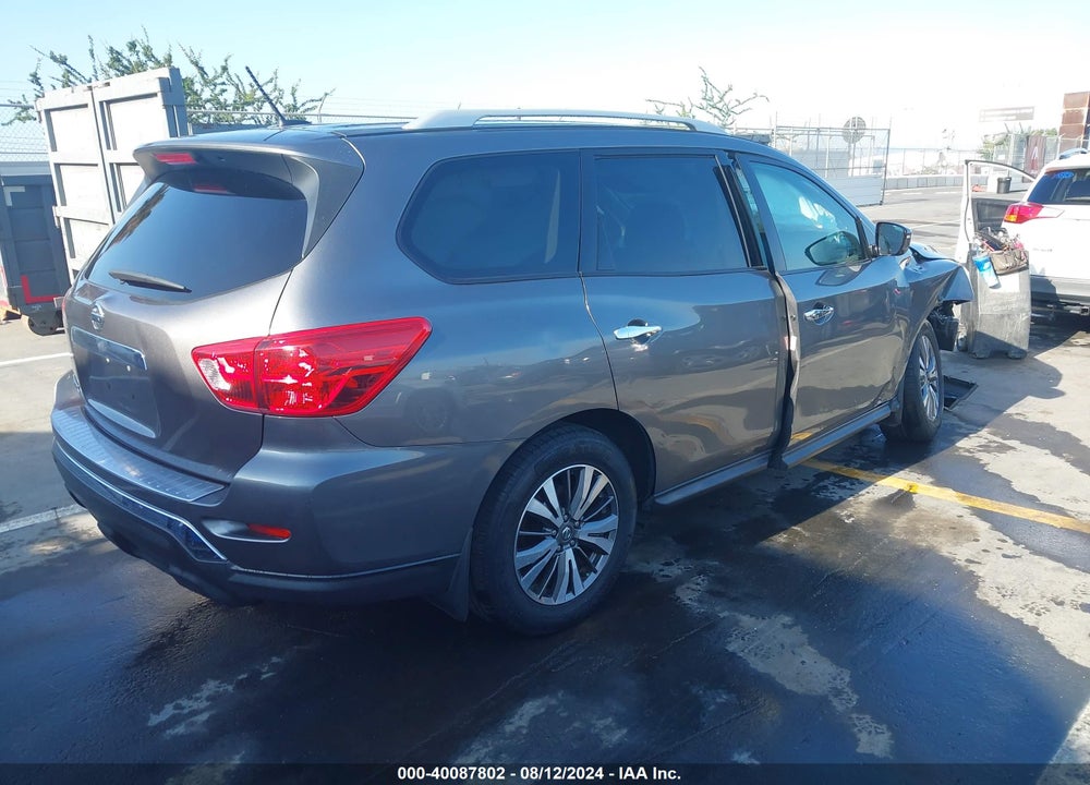 2017 NISSAN PATHFINDER S VIN: 5N1DR2MN1HC672440