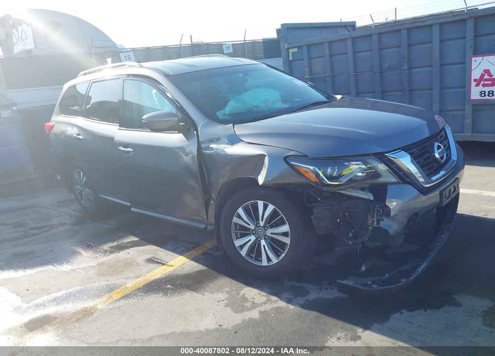 2017 NISSAN PATHFINDER S VIN: 5N1DR2MN1HC672440