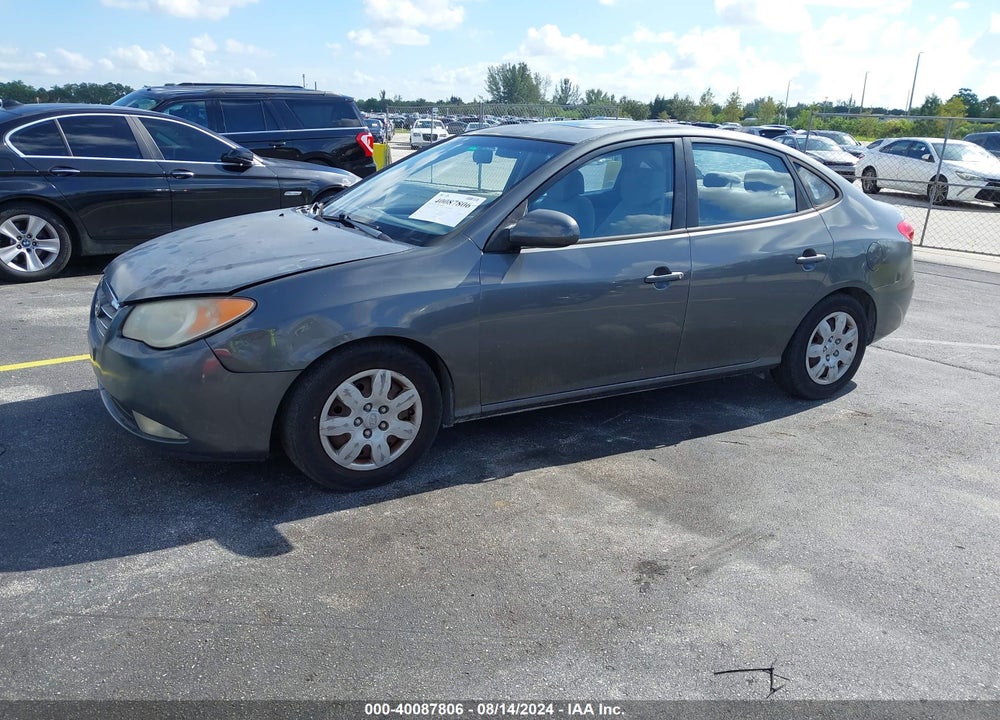2008 HYUNDAI ELANTRA GLS/SE VIN: KMHDU46D08U373773