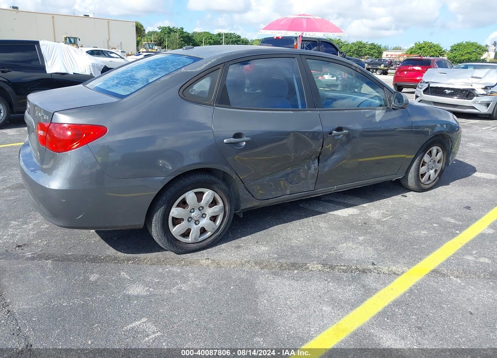 2008 HYUNDAI ELANTRA GLS/SE VIN: KMHDU46D08U373773