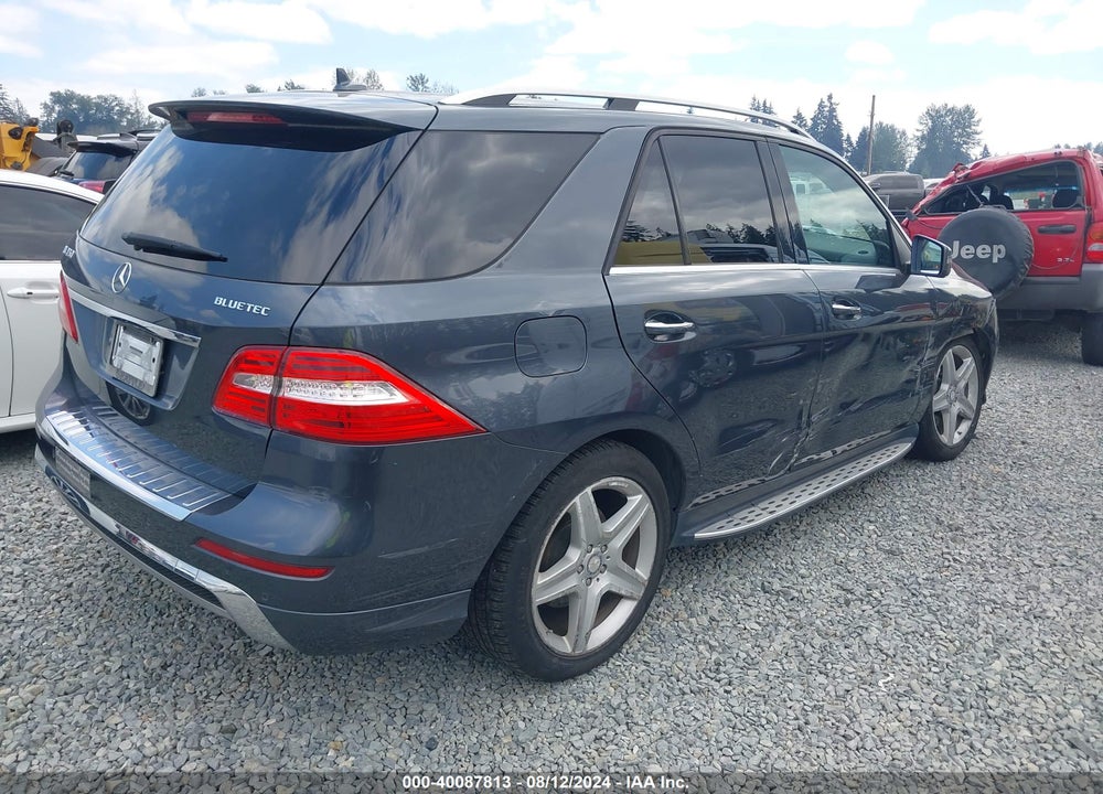 2014 MERCEDES-BENZ ML 350 BLUETEC 4MATIC VIN: 4JGDA2EB3EA298061