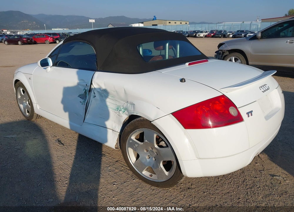 2002 AUDI TT 1.8L VIN: TRUUT28NX21010400