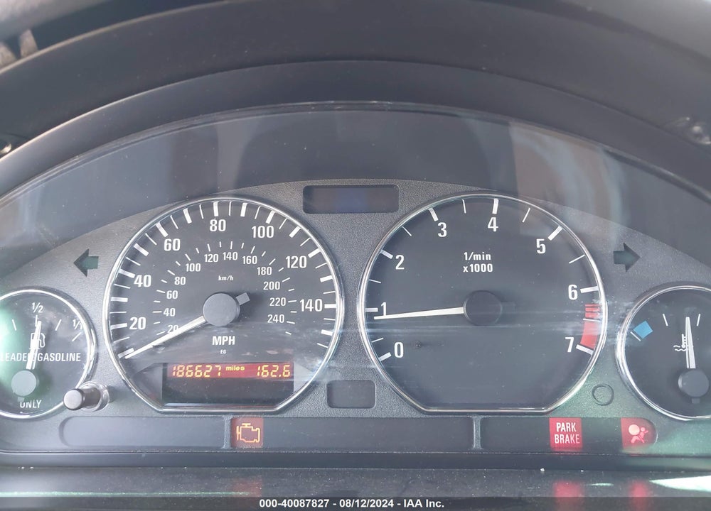 2000 BMW Z3 2.8L VIN: 4USCH3349YLF43179