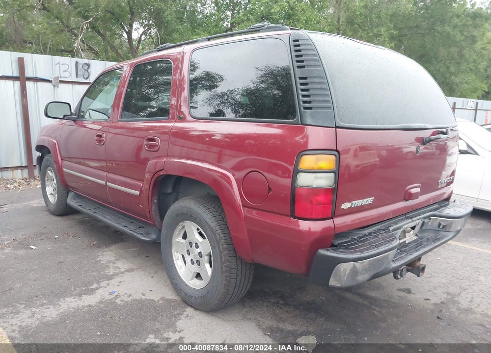 2004 CHEVROLET TAHOE LS/LT/Z71 VIN: 1GNEK13Z64J201148