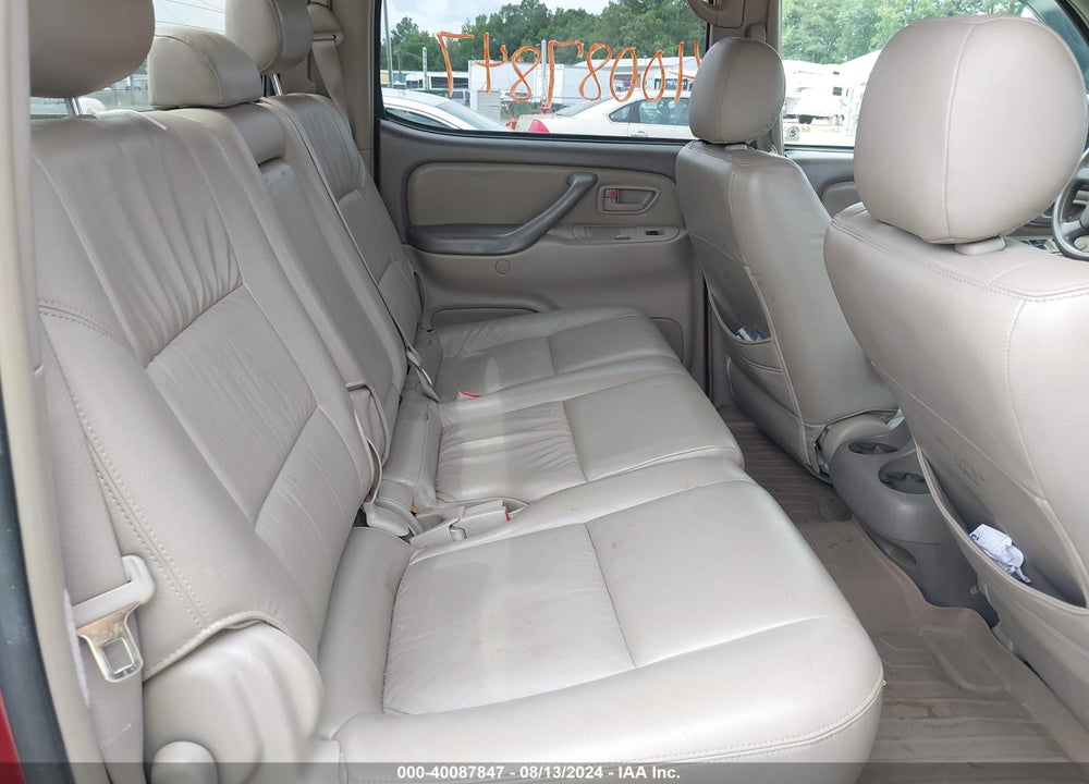 2005 TOYOTA TUNDRA SR5 V8 VIN: 5TBET341X5S489604