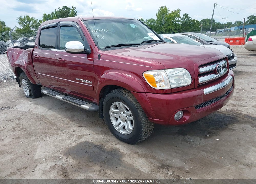 2005 TOYOTA TUNDRA SR5 V8 VIN: 5TBET341X5S489604