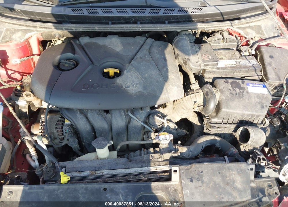 2013 HYUNDAI ELANTRA GS VIN: KMHDH6AE8DU015363