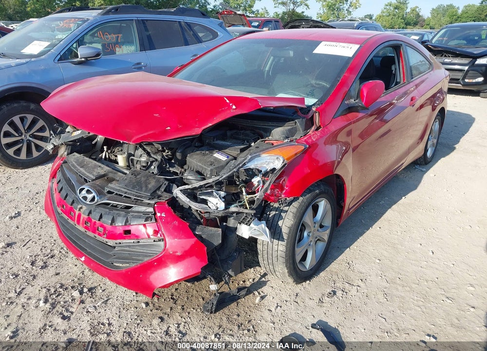 2013 HYUNDAI ELANTRA GS VIN: KMHDH6AE8DU015363
