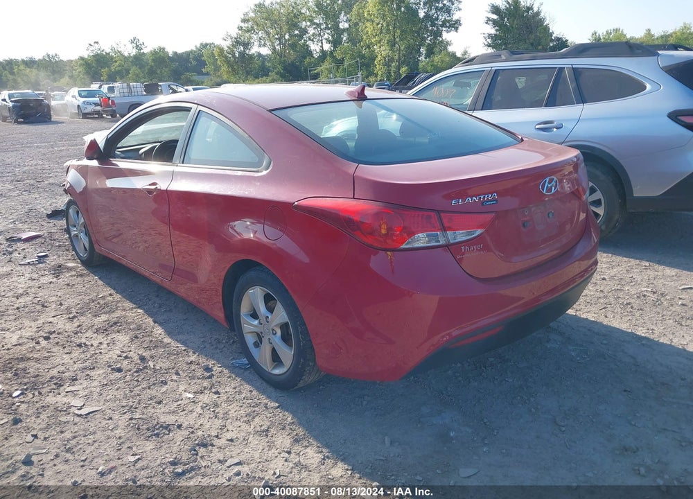 2013 HYUNDAI ELANTRA GS VIN: KMHDH6AE8DU015363