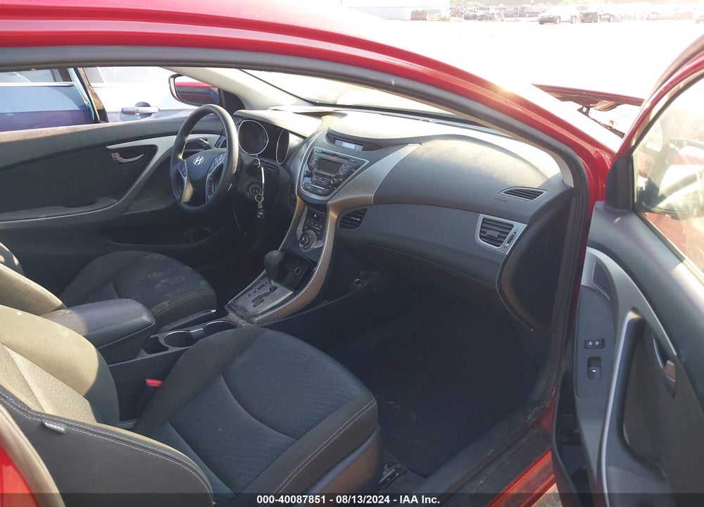 2013 HYUNDAI ELANTRA GS VIN: KMHDH6AE8DU015363