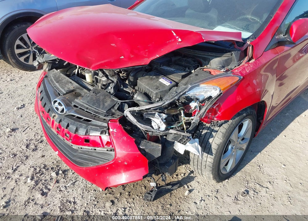 2013 HYUNDAI ELANTRA GS VIN: KMHDH6AE8DU015363