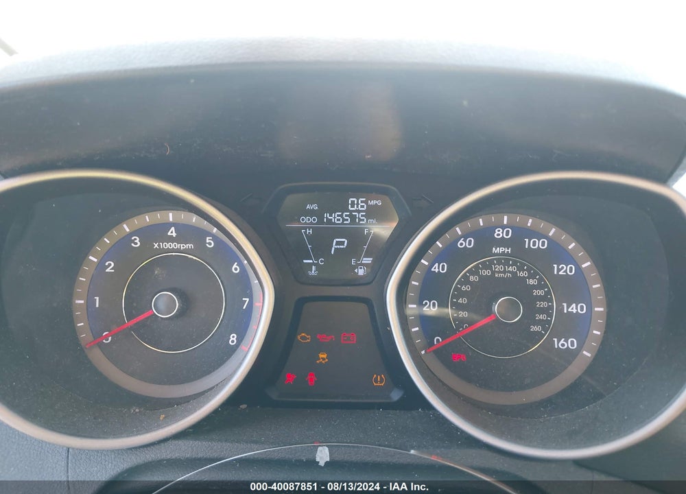 2013 HYUNDAI ELANTRA GS VIN: KMHDH6AE8DU015363