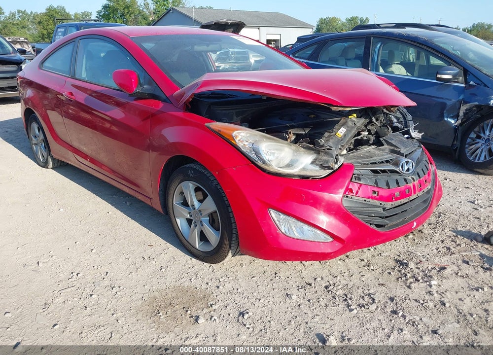 2013 HYUNDAI ELANTRA GS VIN: KMHDH6AE8DU015363