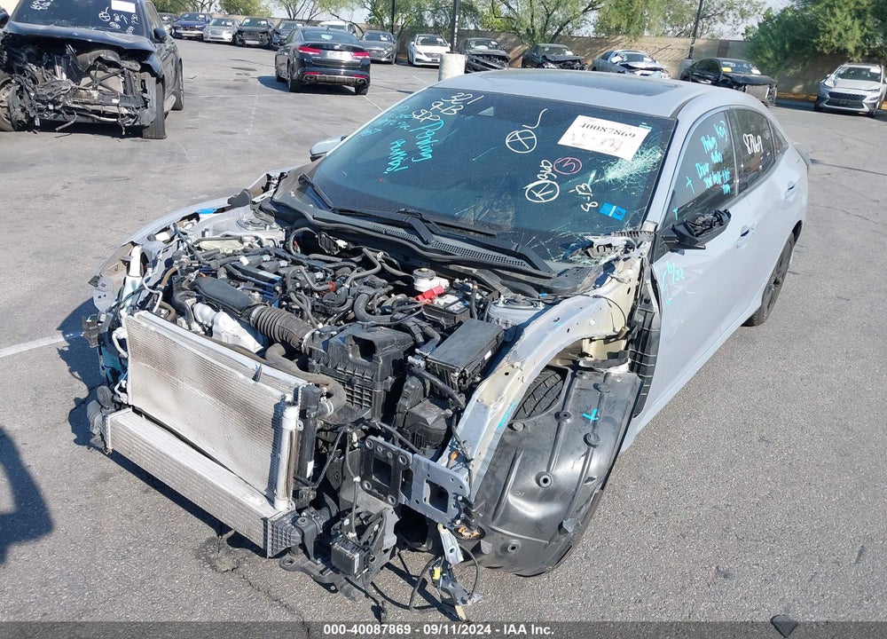 2019 HONDA CIVIC VIN: SHHFK7H66KU424355