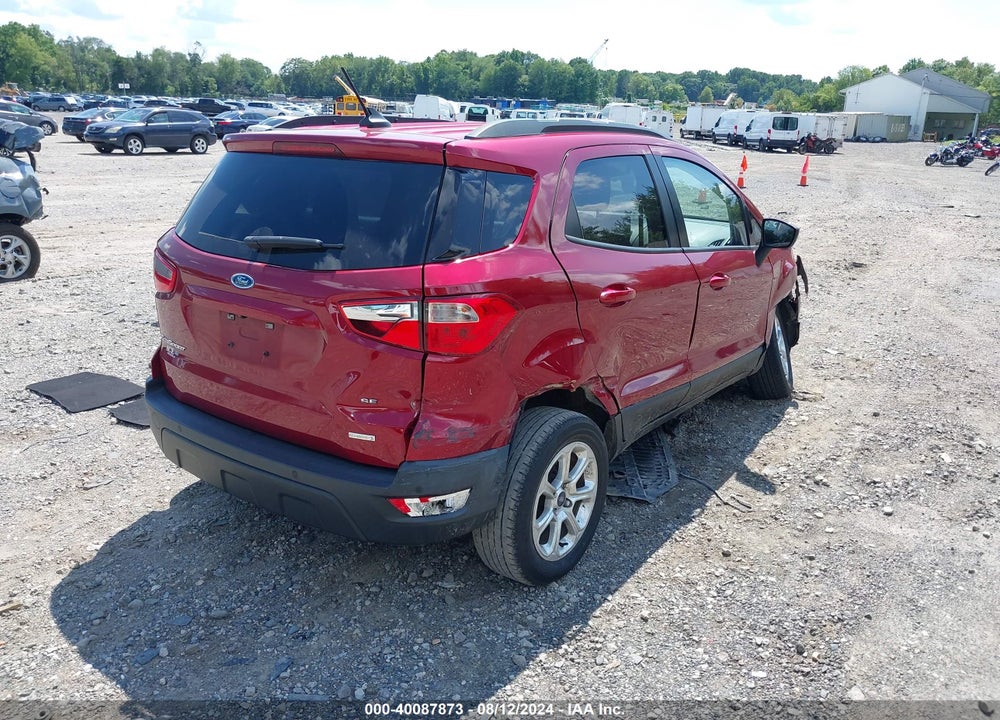 2019 FORD ECOSPORT SE VIN: MAJ3S2GE5KC281692