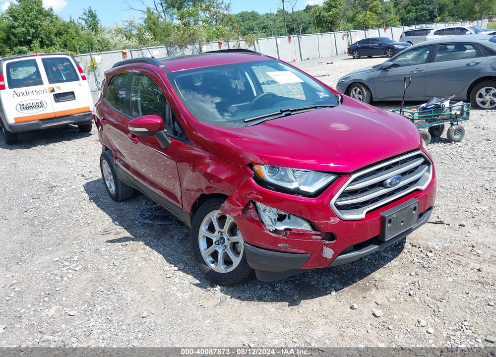 2019 FORD ECOSPORT SE VIN: MAJ3S2GE5KC281692