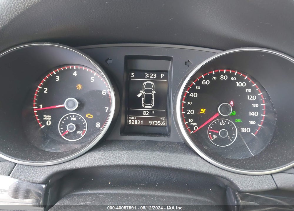 2011 VOLKSWAGEN GTI 2-DOOR VIN: WVWFD7AJ5BW089790