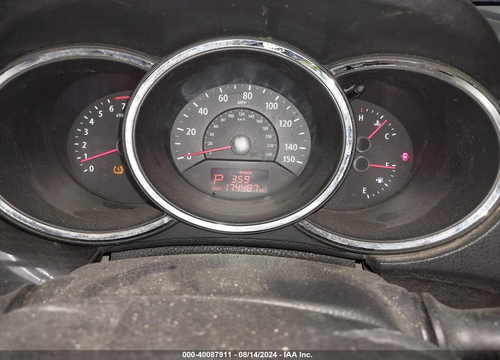 2012 KIA SORENTO LX VIN: 5XYKTCA6XCG294851