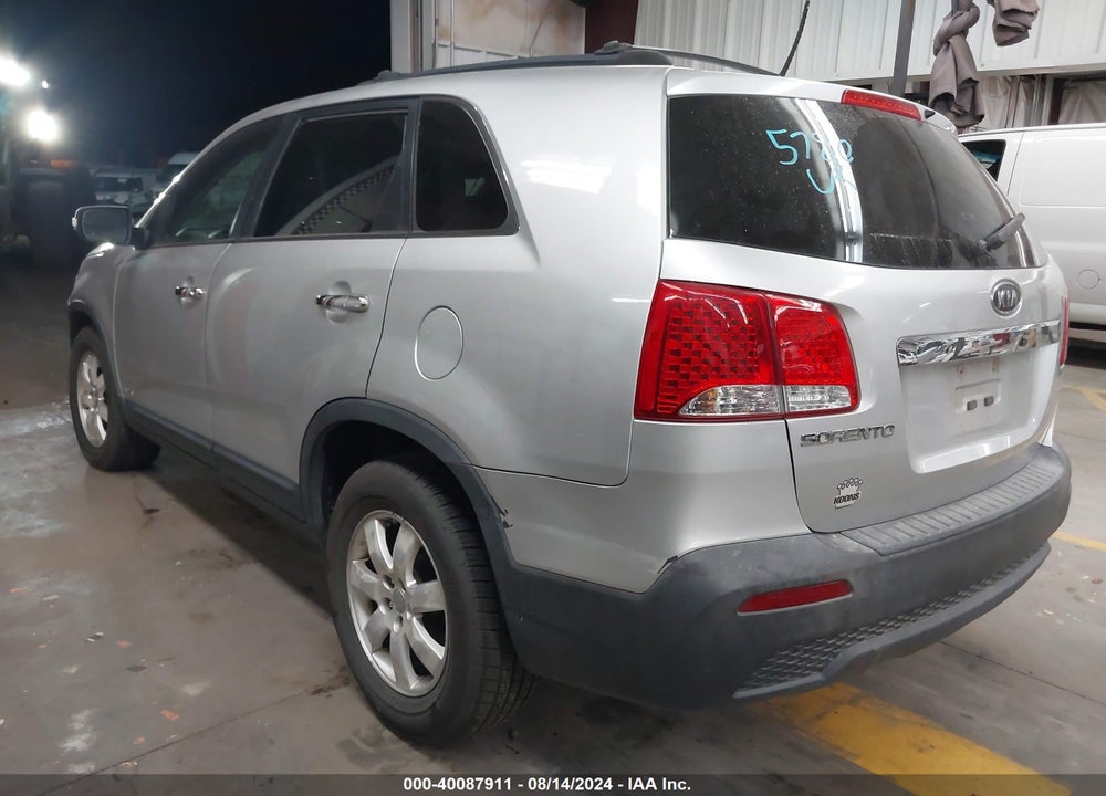 2012 KIA SORENTO LX VIN: 5XYKTCA6XCG294851