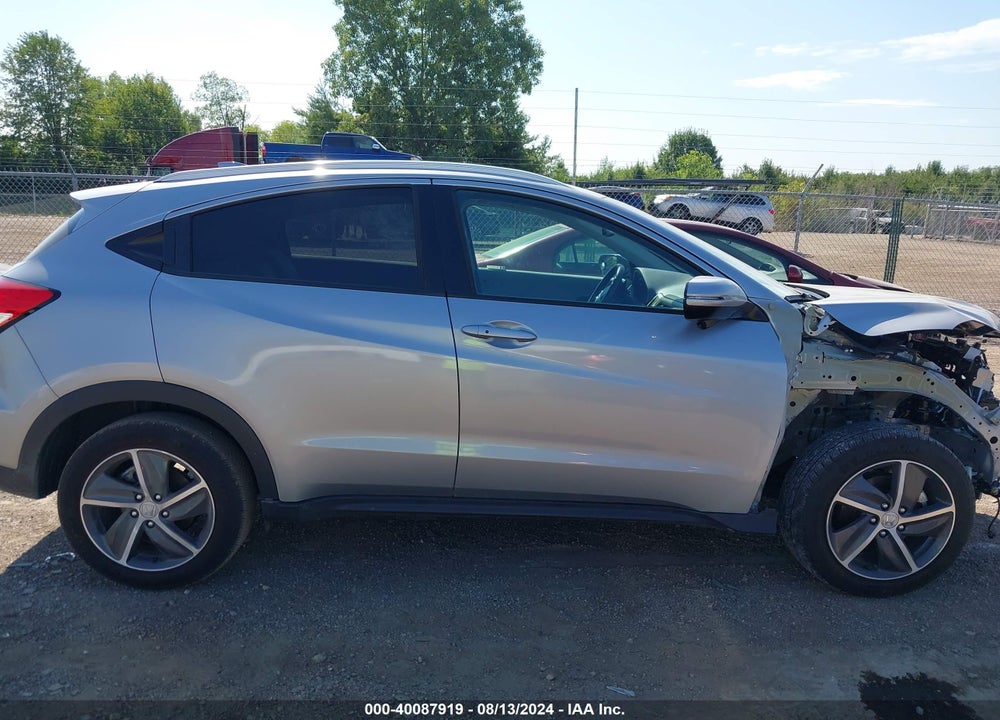 2022 HONDA HR-V AWD EX-L VIN: 3CZRU6H79NM705751