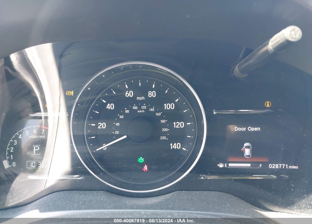 2022 HONDA HR-V AWD EX-L VIN: 3CZRU6H79NM705751