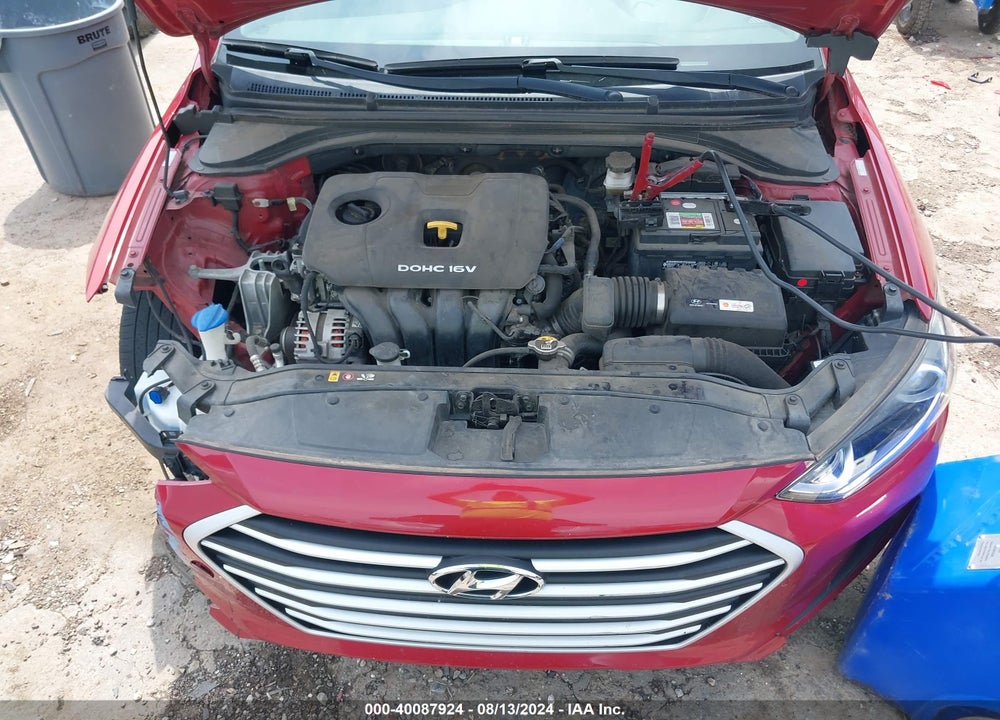2017 HYUNDAI ELANTRA SE VIN: KMHD74LF9HU357732