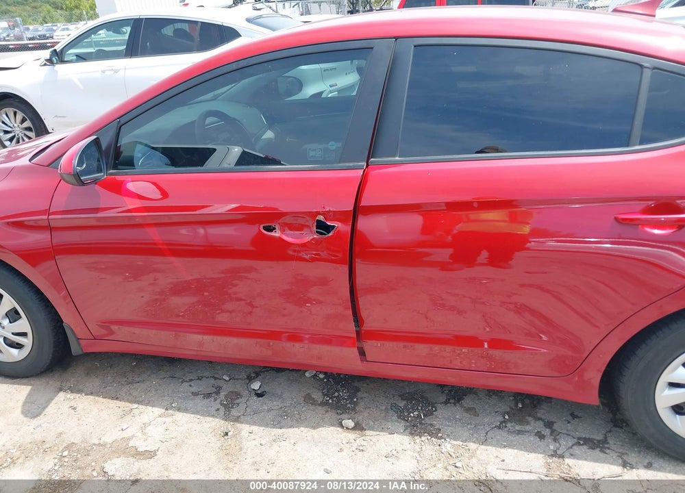 2017 HYUNDAI ELANTRA SE VIN: KMHD74LF9HU357732