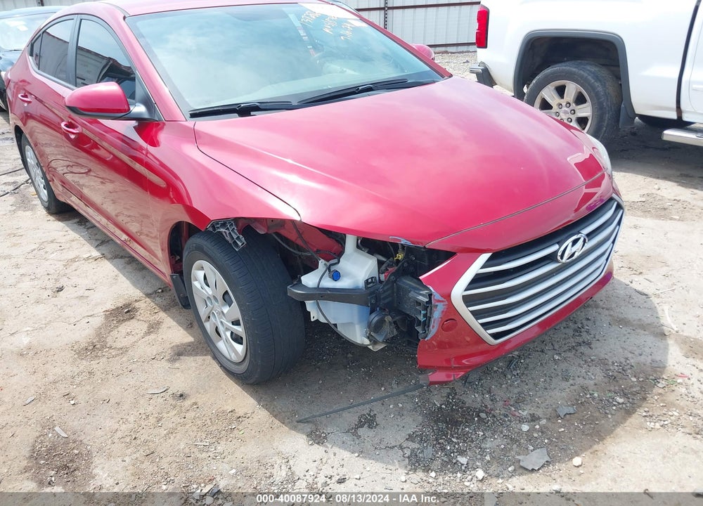 2017 HYUNDAI ELANTRA SE VIN: KMHD74LF9HU357732