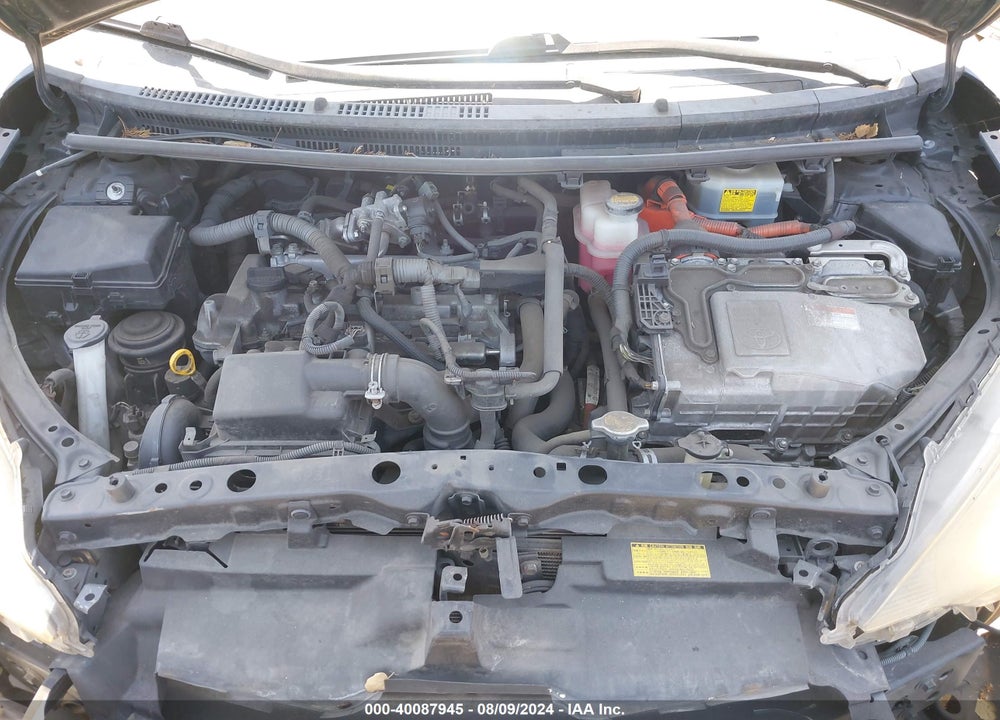 2012 TOYOTA PRIUS C THREE VIN: JTDKDTB39C1021384