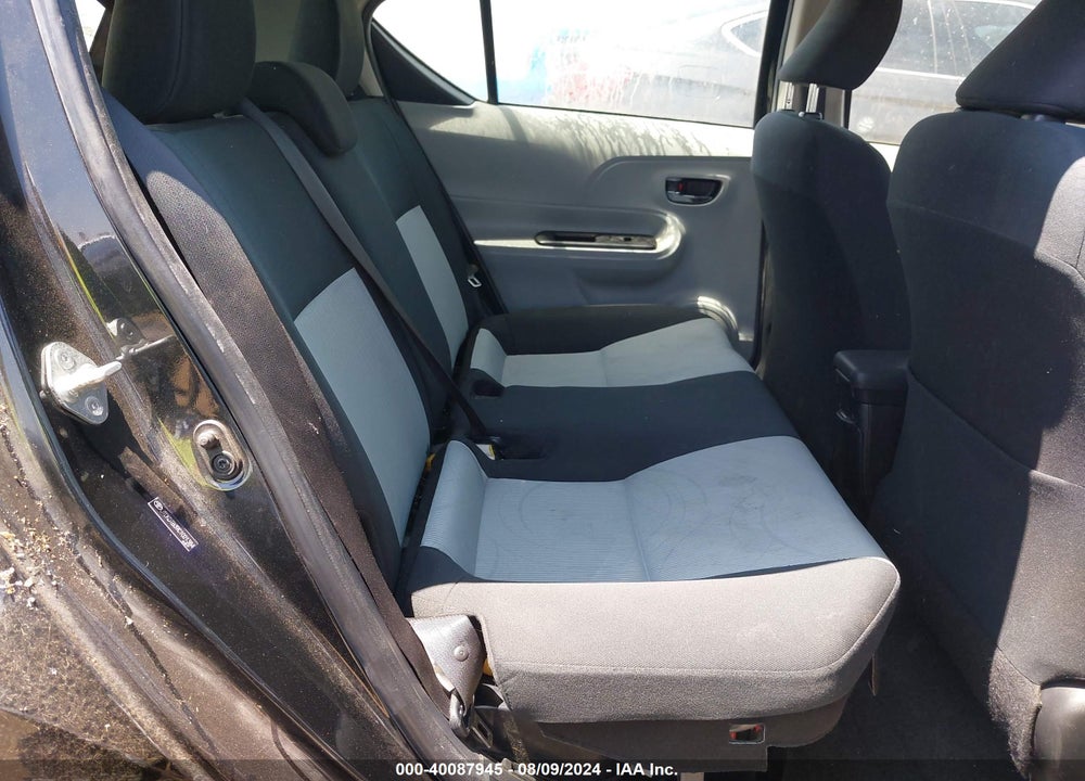 2012 TOYOTA PRIUS C THREE VIN: JTDKDTB39C1021384