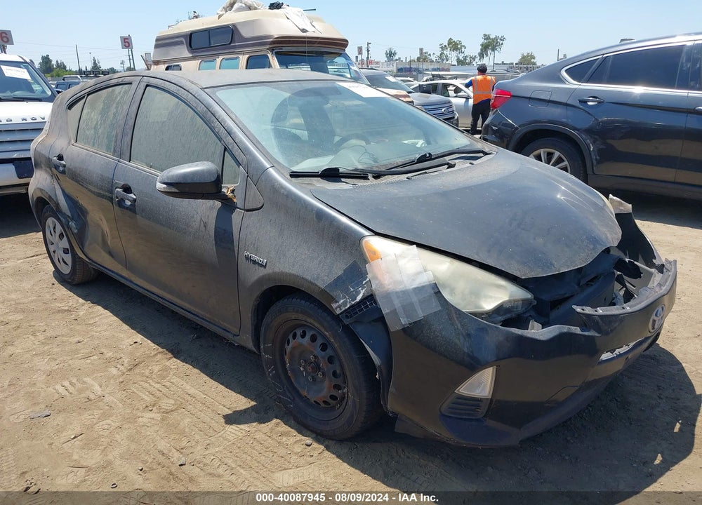 2012 TOYOTA PRIUS C THREE VIN: JTDKDTB39C1021384