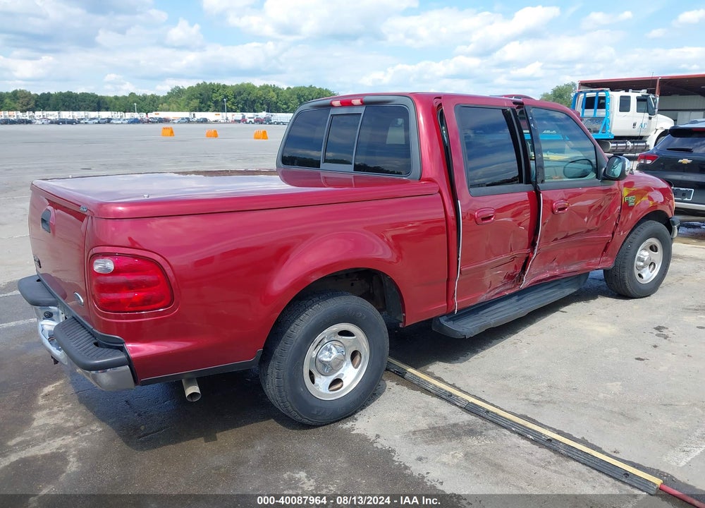 2002 FORD F-150 LARIAT/XLT VIN: 1FTRW07682KA73057