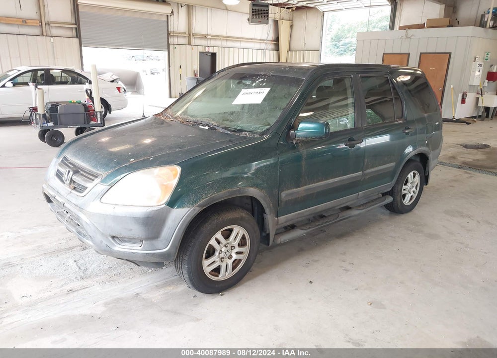 2002 HONDA CR-V EX VIN: JHLRD78882C024601