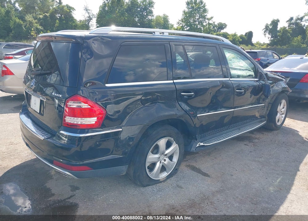 2010 MERCEDES-BENZ GL 450 4MATIC VIN: 4JGBF7BE2AA605248