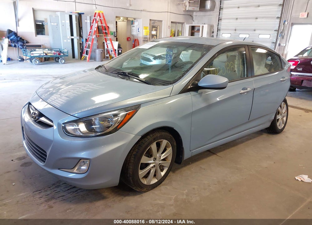 2013 HYUNDAI ACCENT VIN: KMHCU4AE5DU419412