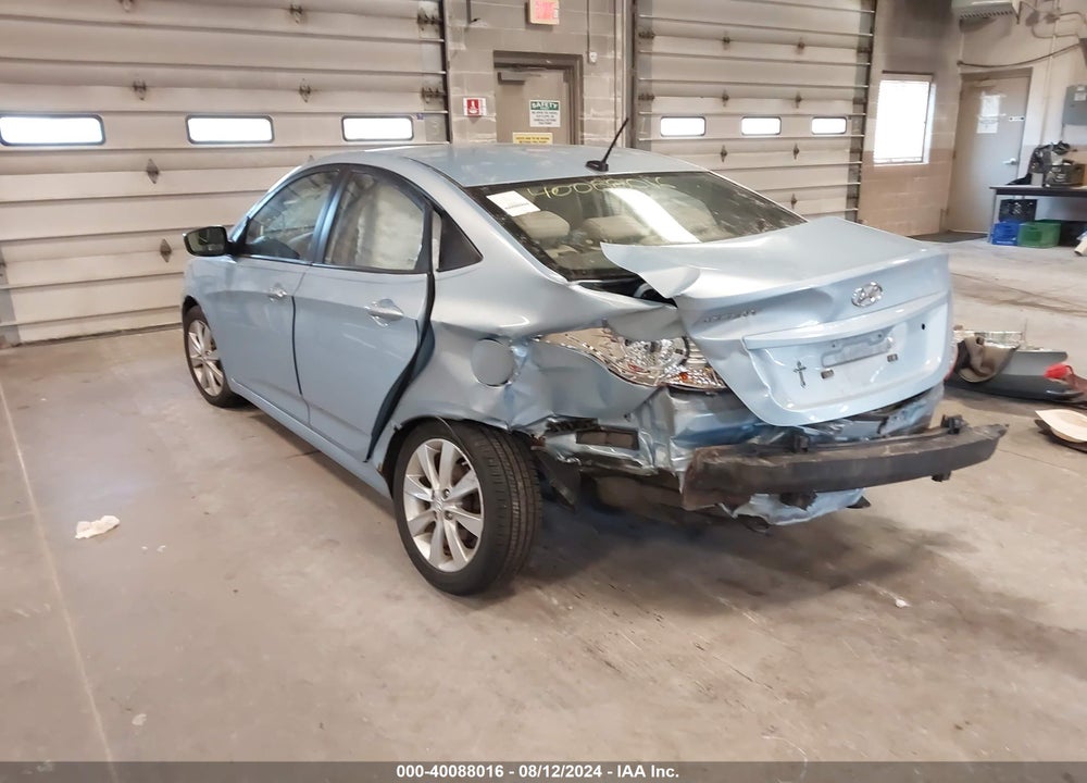 2013 HYUNDAI ACCENT VIN: KMHCU4AE5DU419412