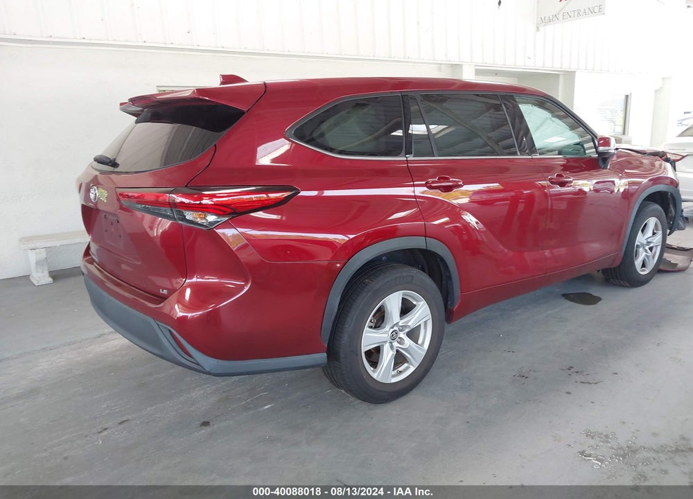 2020 TOYOTA HIGHLANDER LE VIN: 5TDZZRAHXLS506586