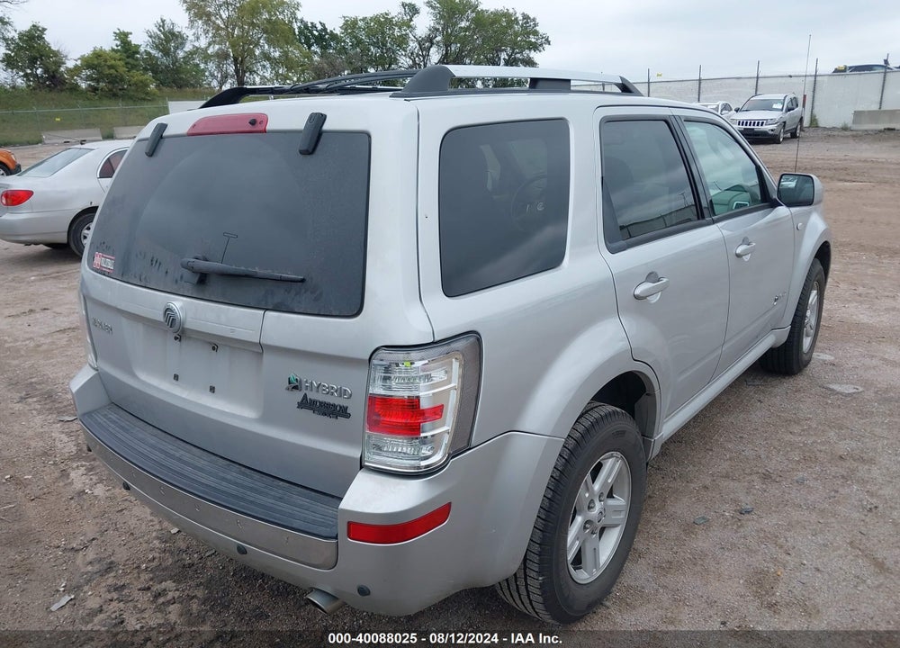2009 MERCURY MARINER HYBRID VIN: 4M2CU29369KJ13697