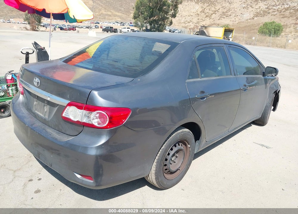 2012 TOYOTA COROLLA L VIN: 5YFBU4EE5CP057958