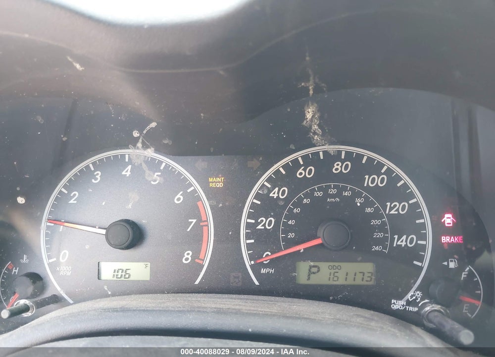 2012 TOYOTA COROLLA L VIN: 5YFBU4EE5CP057958