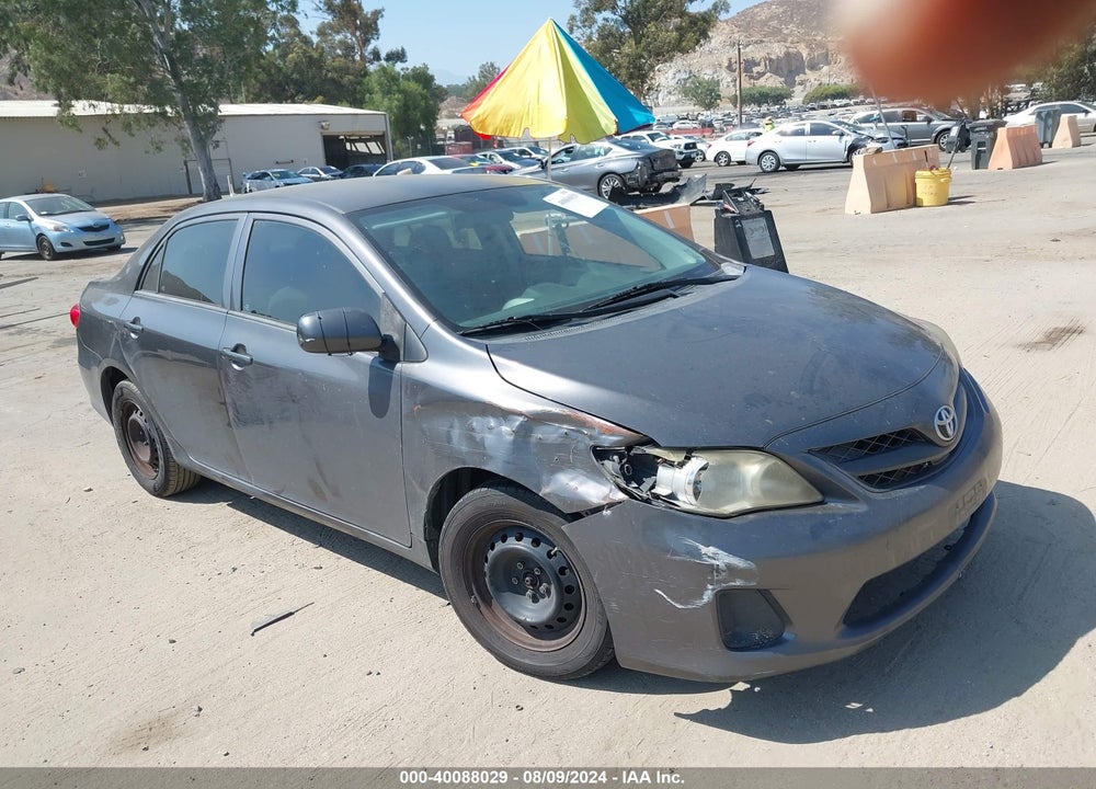 2012 TOYOTA COROLLA L VIN: 5YFBU4EE5CP057958