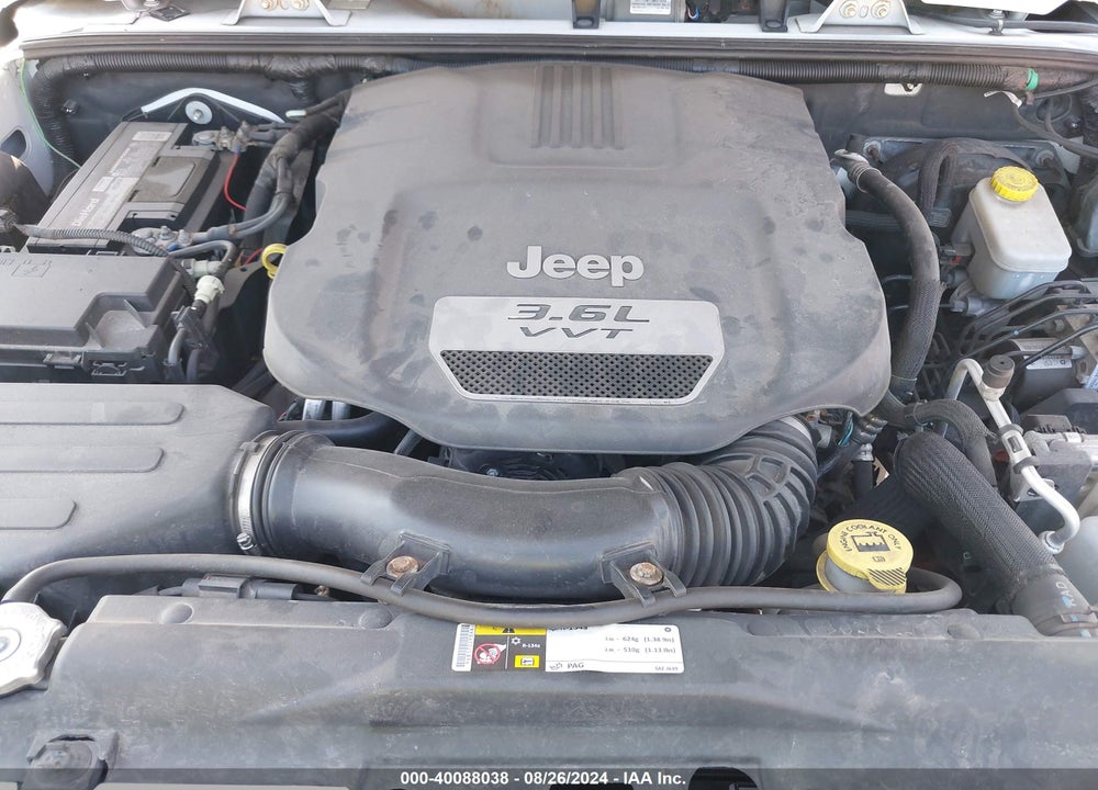 2013 JEEP WRANGLER SAHARA VIN: 1C4AJWBG3DL537173