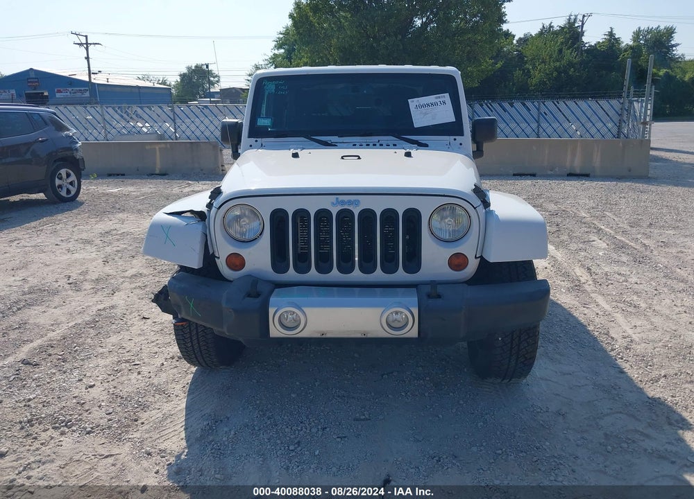 2013 JEEP WRANGLER SAHARA VIN: 1C4AJWBG3DL537173