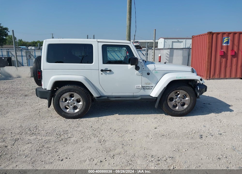 2013 JEEP WRANGLER SAHARA VIN: 1C4AJWBG3DL537173