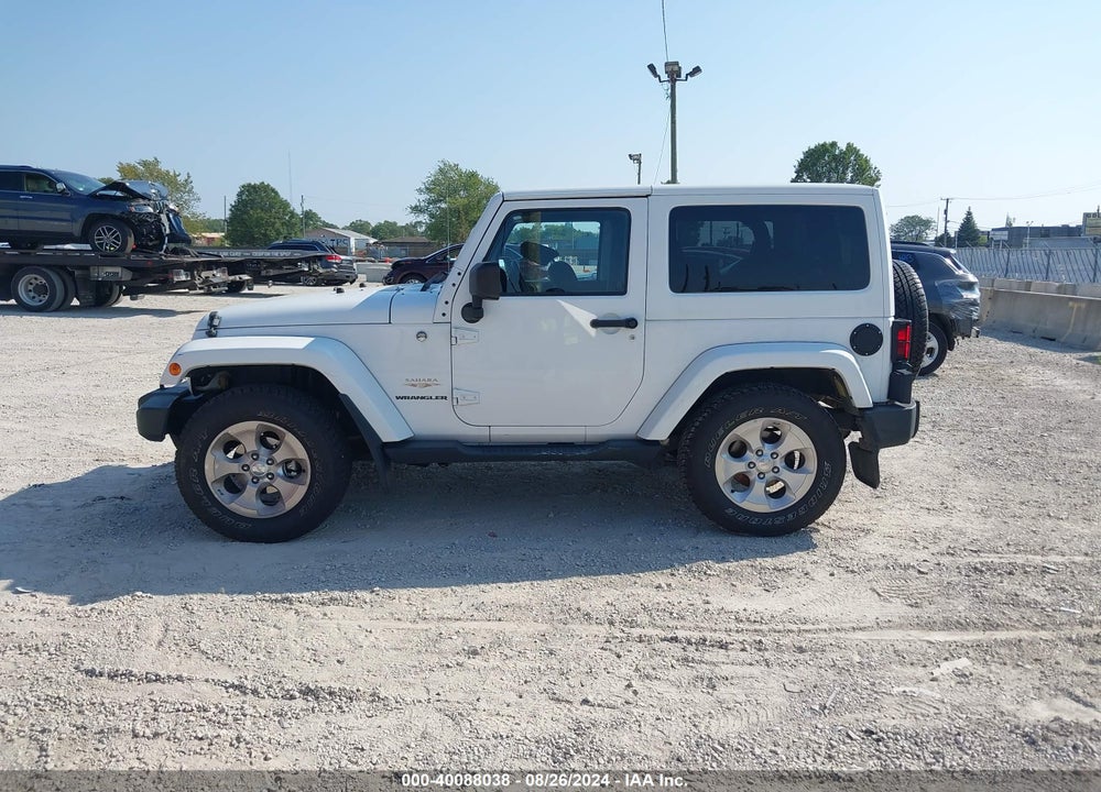 2013 JEEP WRANGLER SAHARA VIN: 1C4AJWBG3DL537173