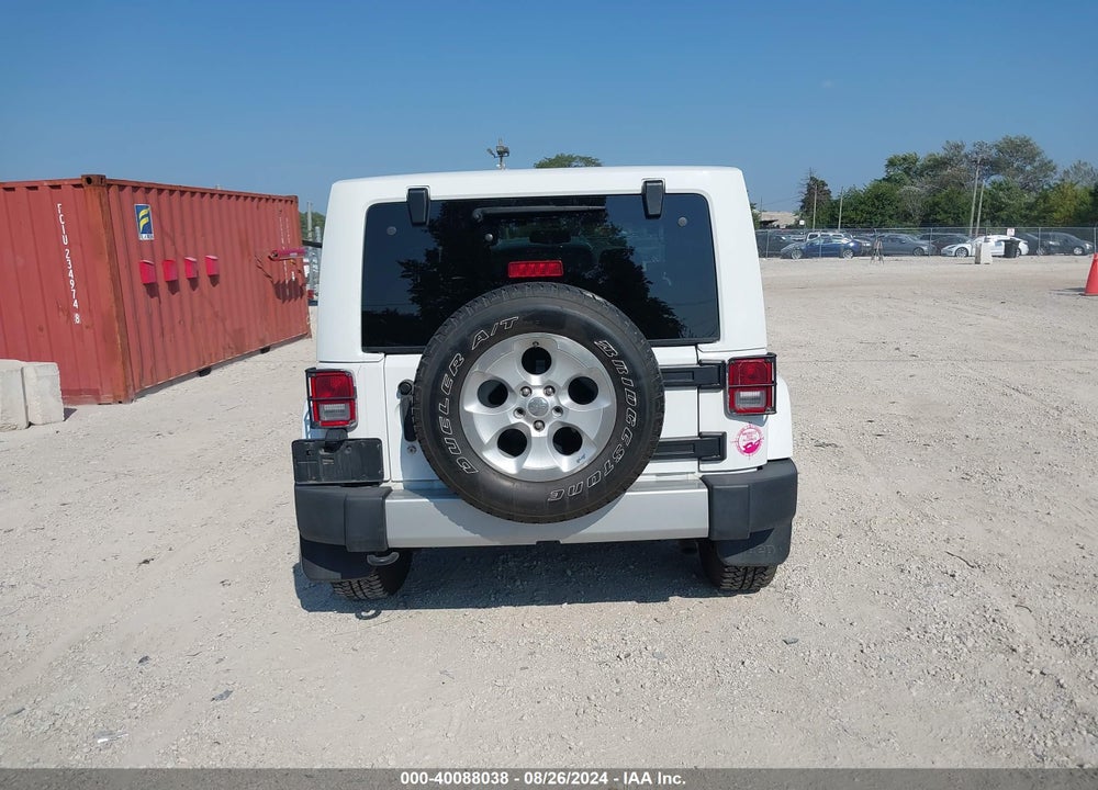 2013 JEEP WRANGLER SAHARA VIN: 1C4AJWBG3DL537173