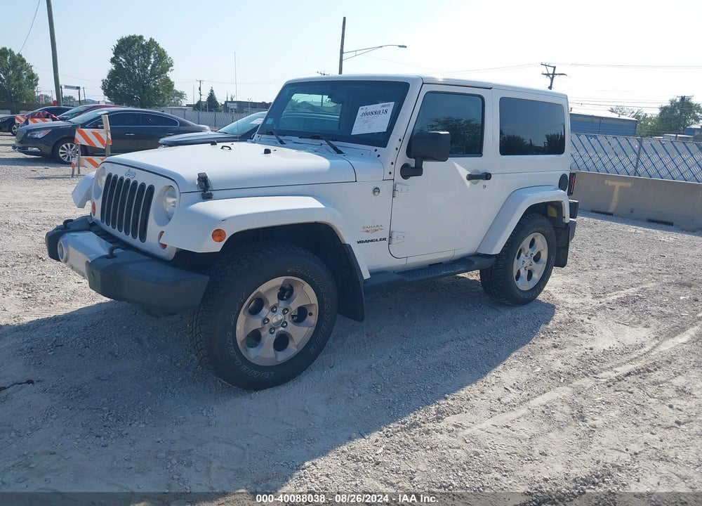2013 JEEP WRANGLER SAHARA VIN: 1C4AJWBG3DL537173