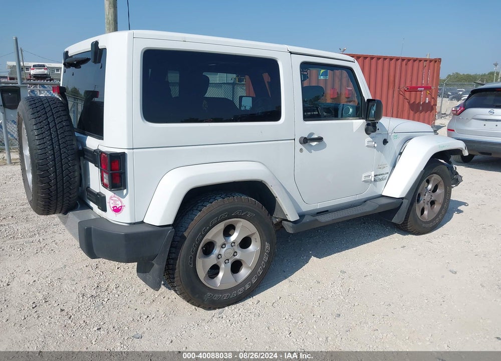2013 JEEP WRANGLER SAHARA VIN: 1C4AJWBG3DL537173